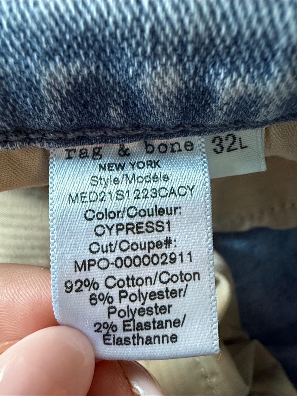 RAG & BONE FIT 2 SLIM FIT JEANS - Picture 11 of 12